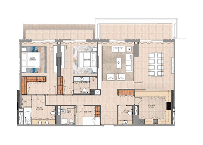 Luluat Al Raha от ICT Real Estate Development — премиальный жилой комплекс у моря в Абу-Даби